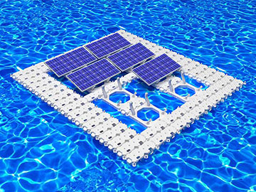 Sistema solar fotovoltaico flotante