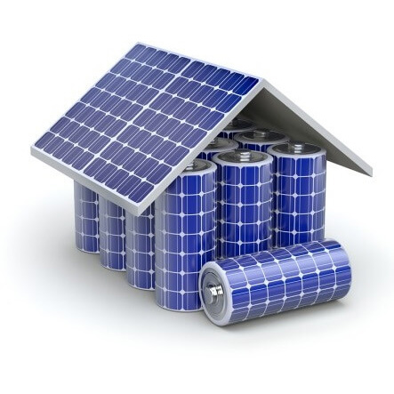 Sistema de batería y almacenamiento de energía solar